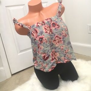 ‼️LAST CHANCE‼️Teal floral top